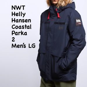Helly Hansen navy Coastal Parka 2 men’s Large